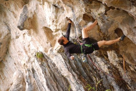 Rock climbing